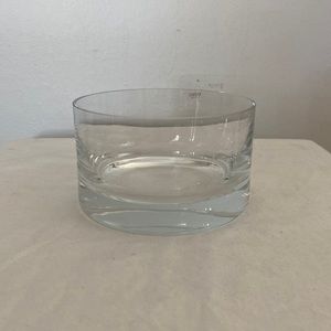 Vintage Krosno Poland Glass Crystal Bowl